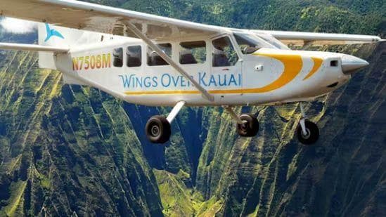 AirVan flight over Kauai
