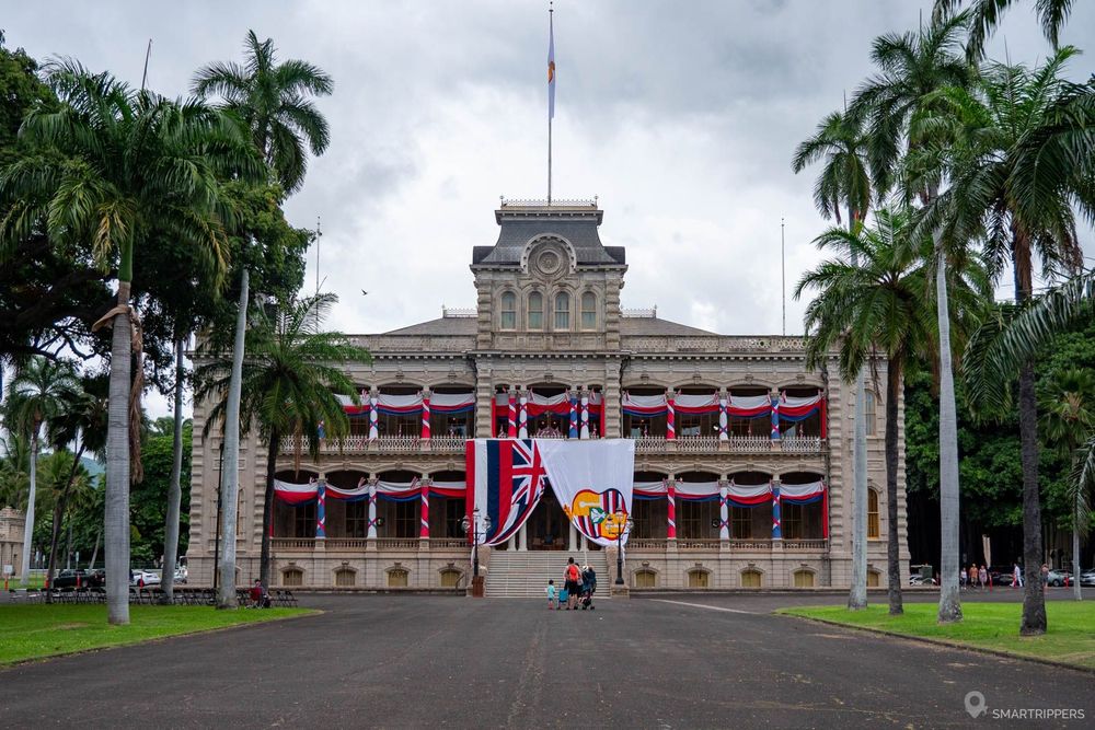 Le 'Iolani Palace à Honolulu