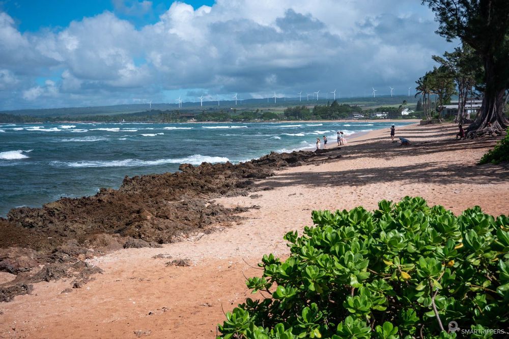 La plage au bord du Beach Park