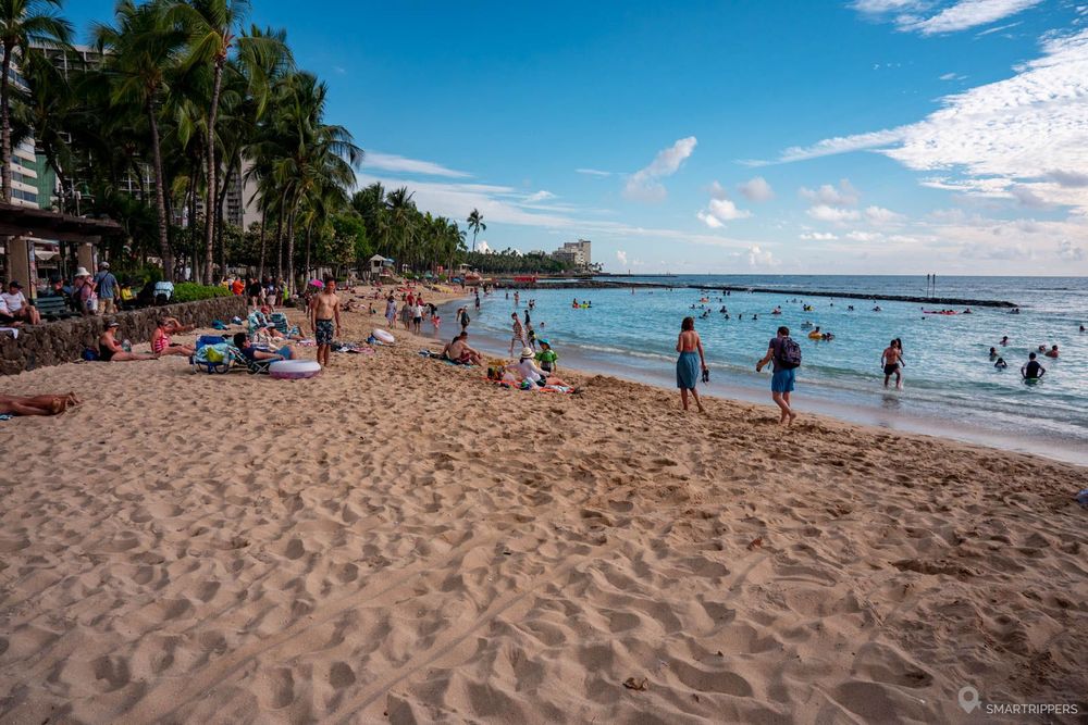 Kūhiō Beach côté sud