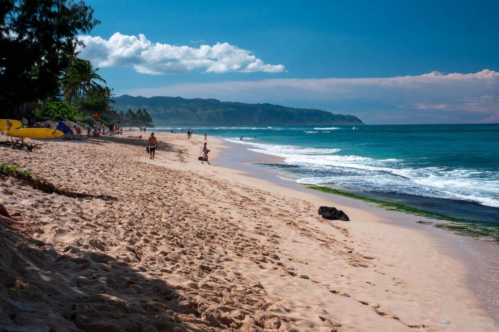 La plage côté Sud