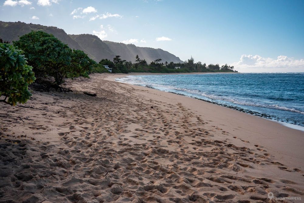 La plage devant le Beach Park