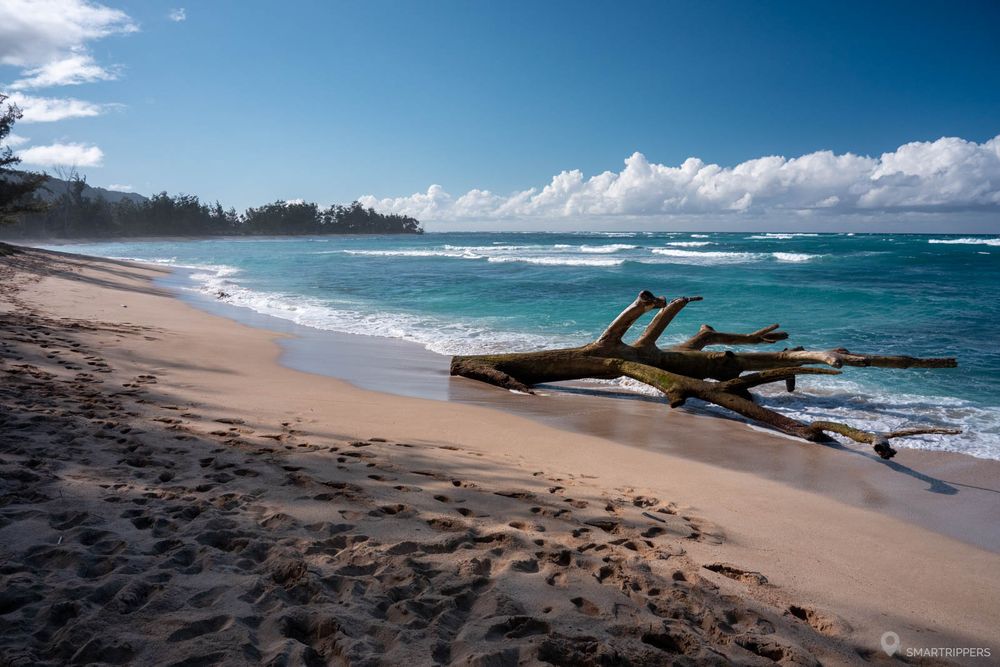La tranquille plage de Polo Beach