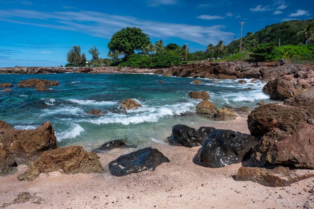 Shark's Cove Bay, sur la droite du bassin
