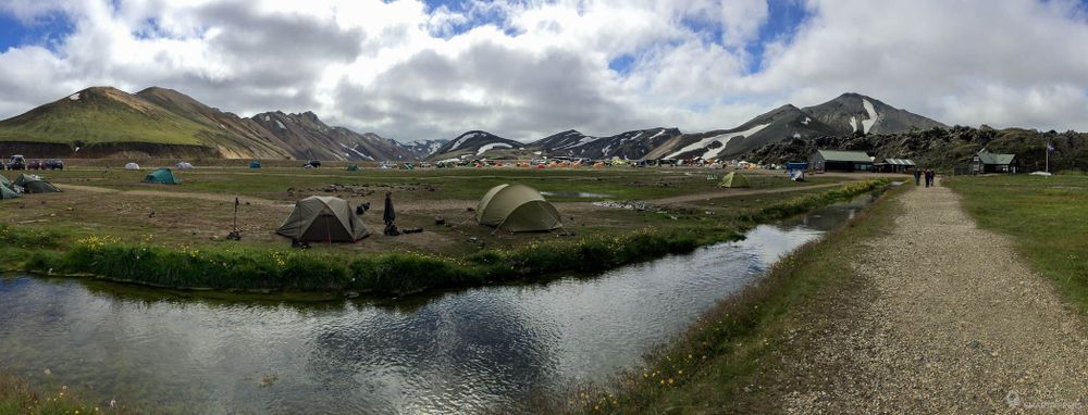 Camping du Landmannalaugar