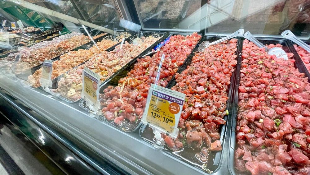 Ahi mariné à Foodland