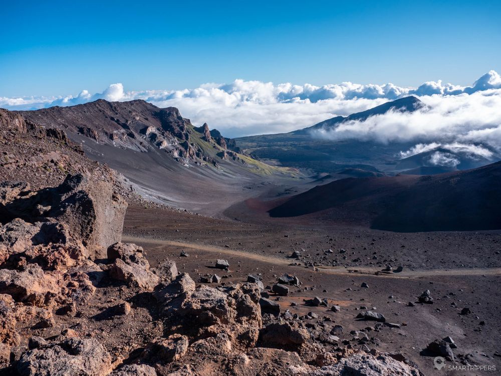 Le paysage est grandiose tout au long du trail.