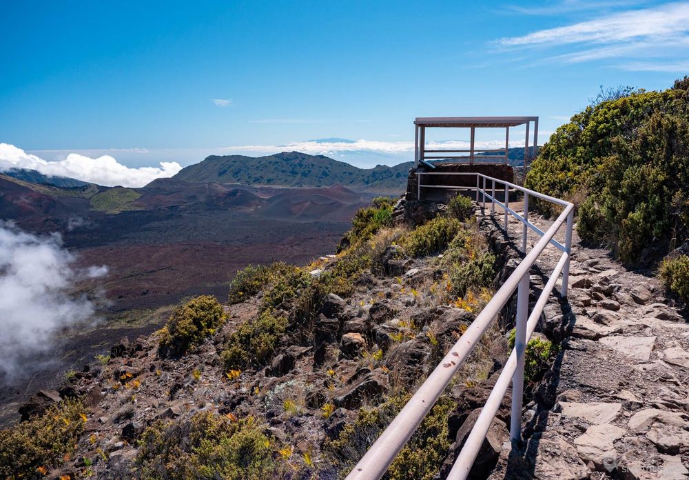 Le belvédère du Leleiwi Overlook.