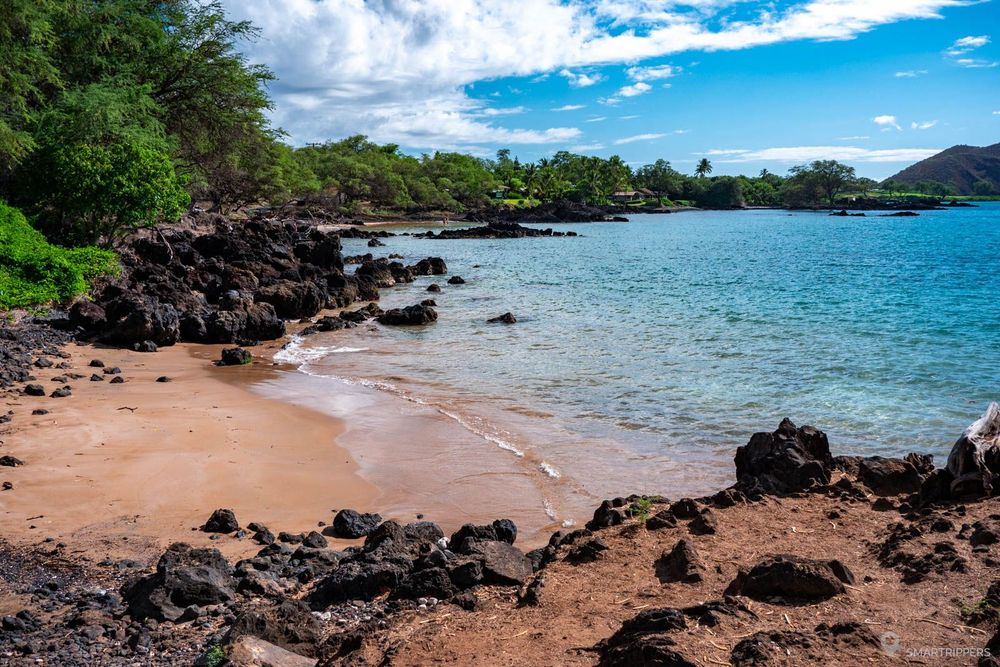 L'une des petites plages de Makena Landing Park.