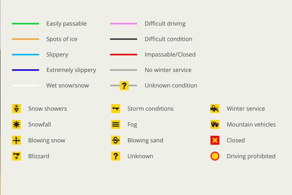 Captions of the website road.is